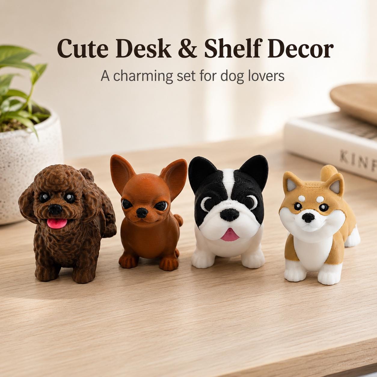 3DbyTT articulated dog figurine collection image 8