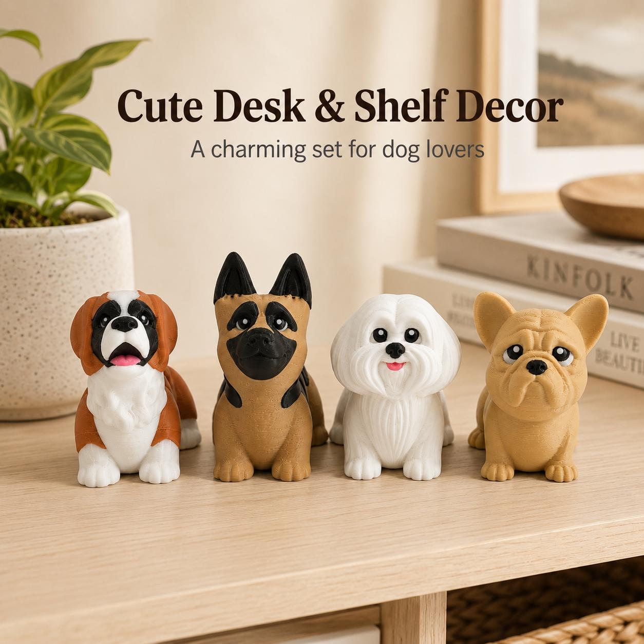 3DbyTT articulated dog figurine collection image 9